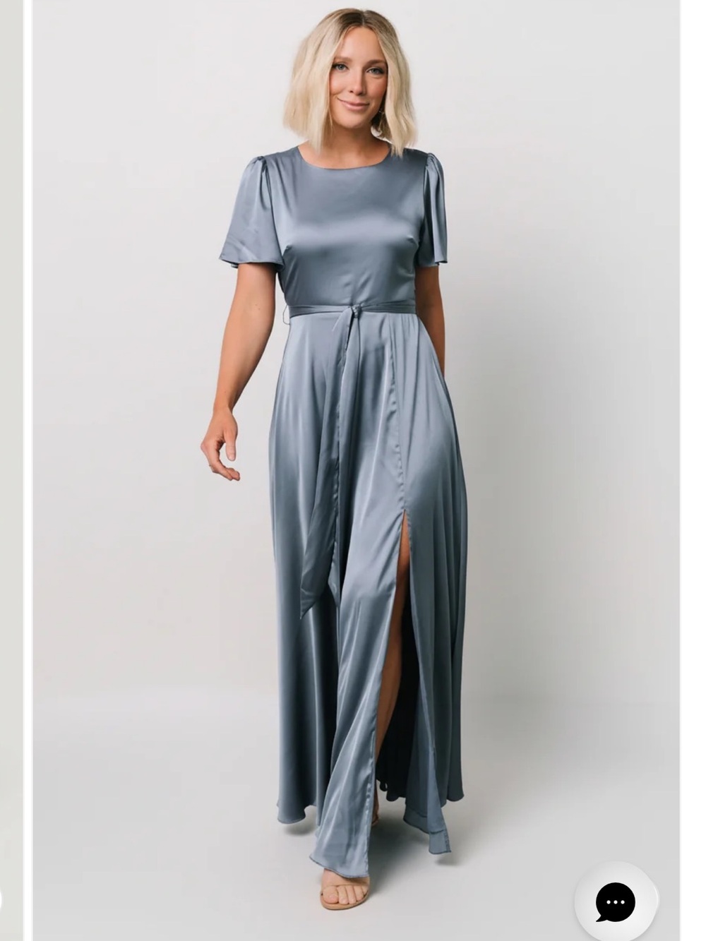 Baltic Born Satin Maxi Dress